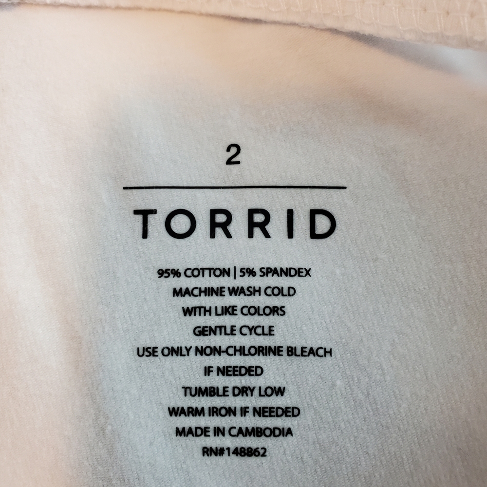White capri leggings - Picture 2 of 4